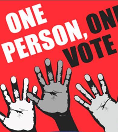 One person one vote